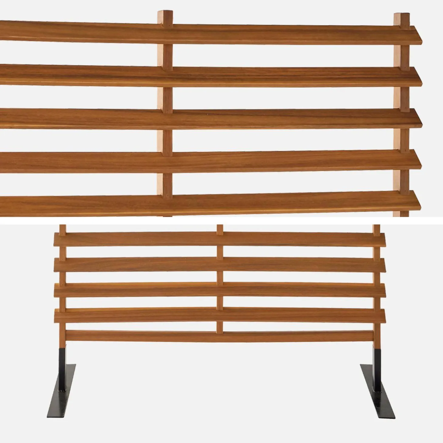 100cm outdoor wooden screen
