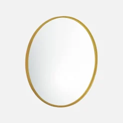 60cm round metal mirror