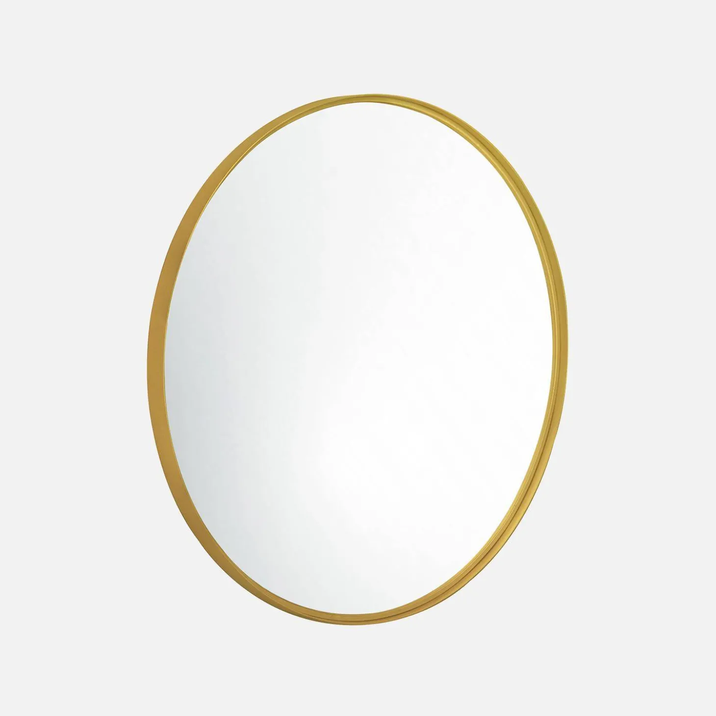 60cm round metal mirror
