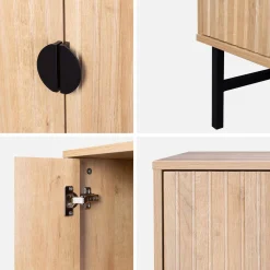 157.5cm sideboard cabinet with two doors and one shelf