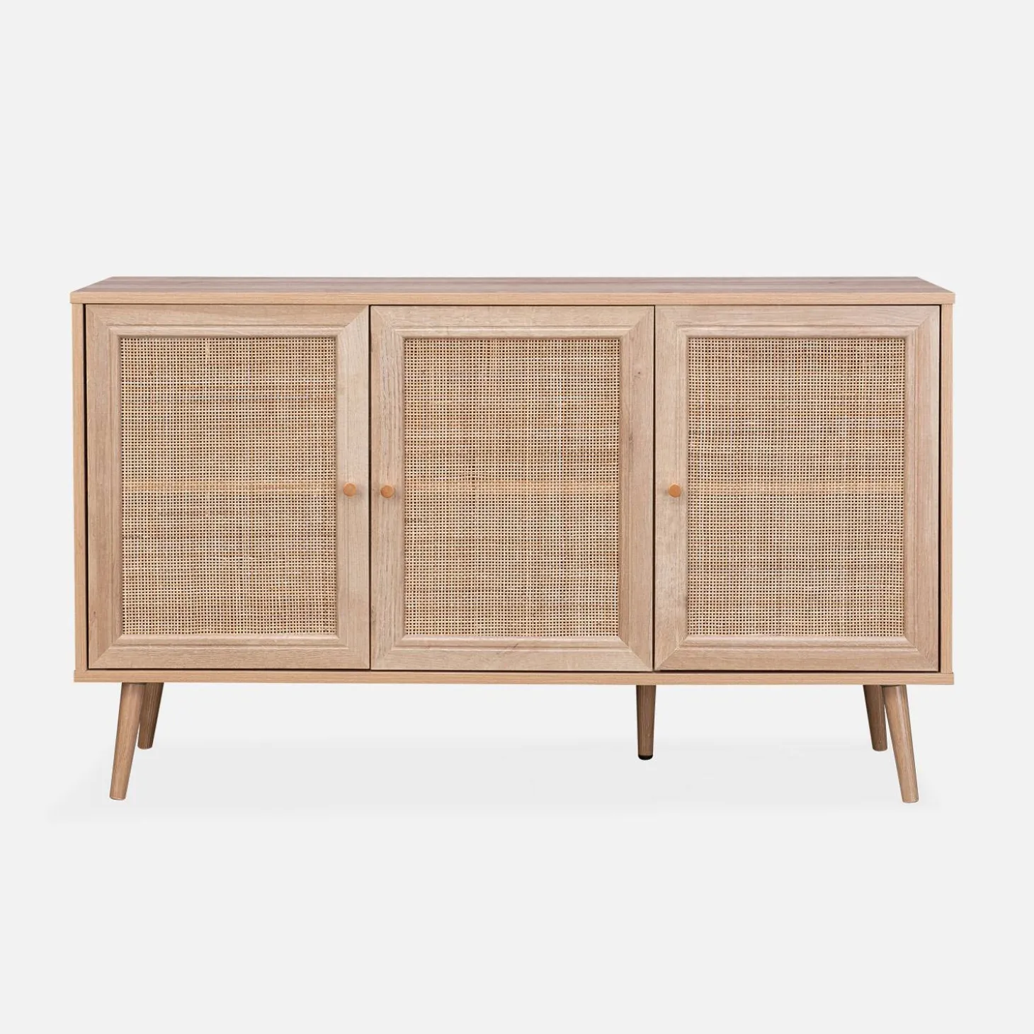 120cm sideboard cabinet with wooden effect