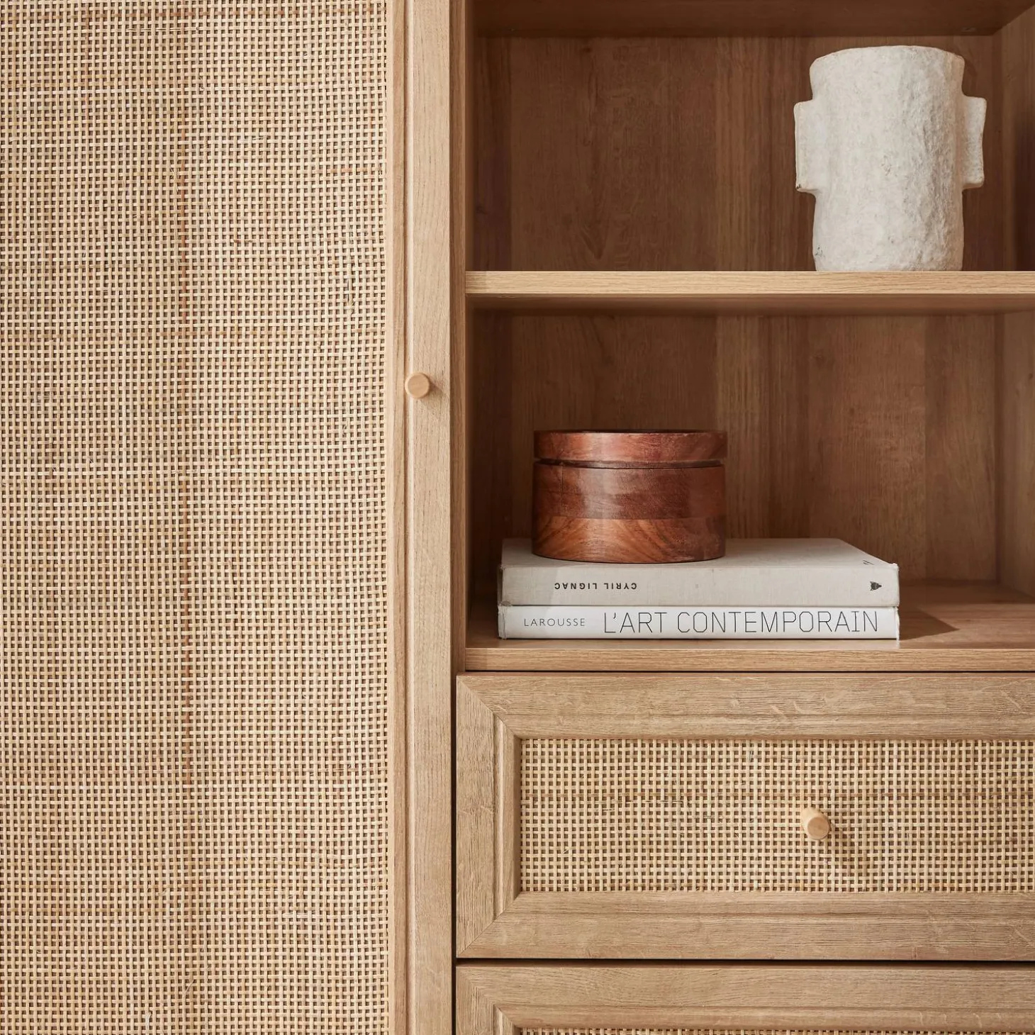 101.5cm sideboard with wood effect
