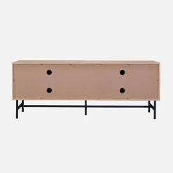 157.5cm TV unit wooden effect 4 doors