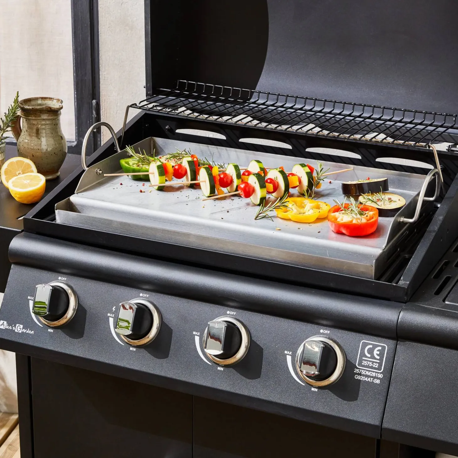55cm universal griddle for barbecue