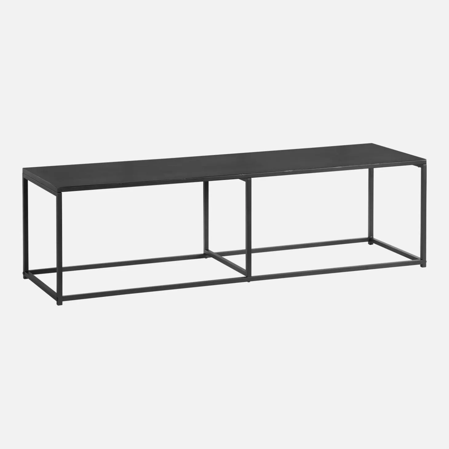 140cm urban-style TV unit metal