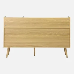 130cm vintage vinyl furniture XL with wood effect