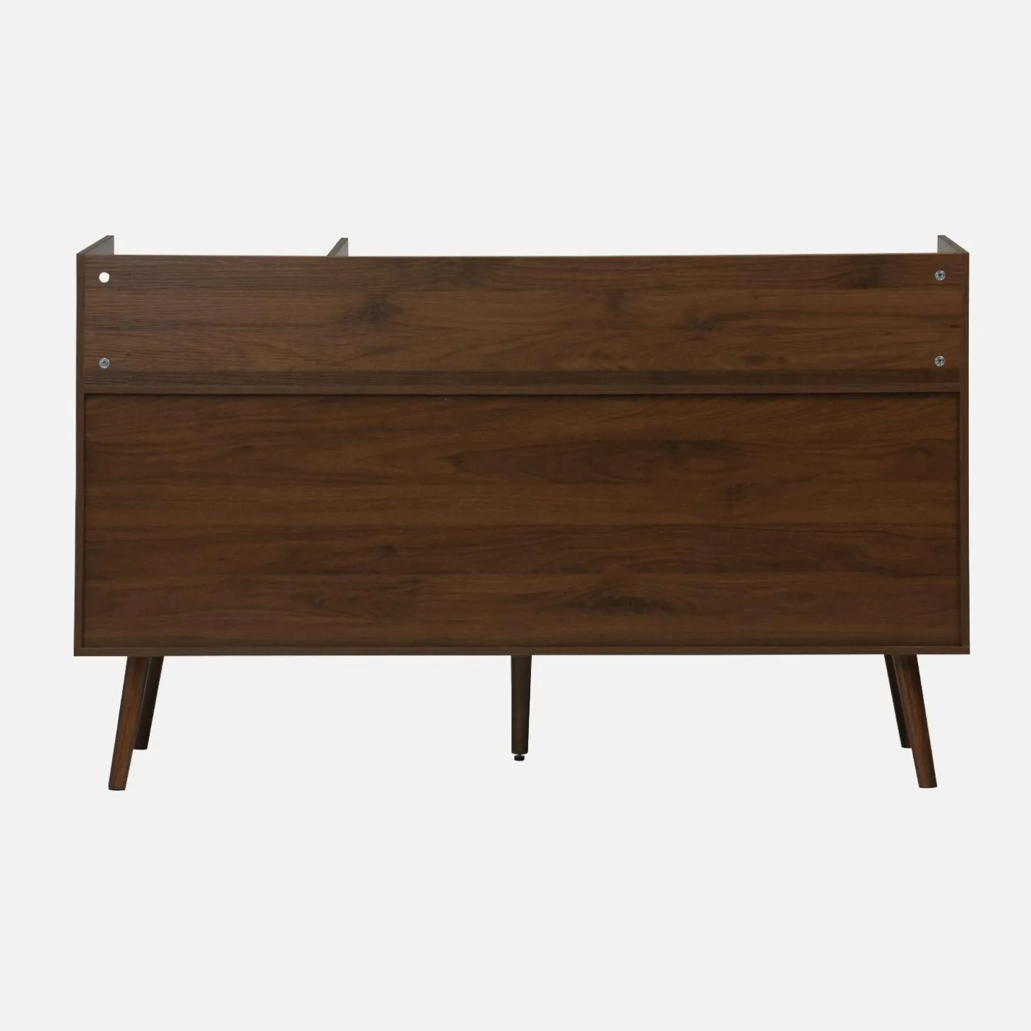 130cm vintage vinyl furniture XL with dark wood effect