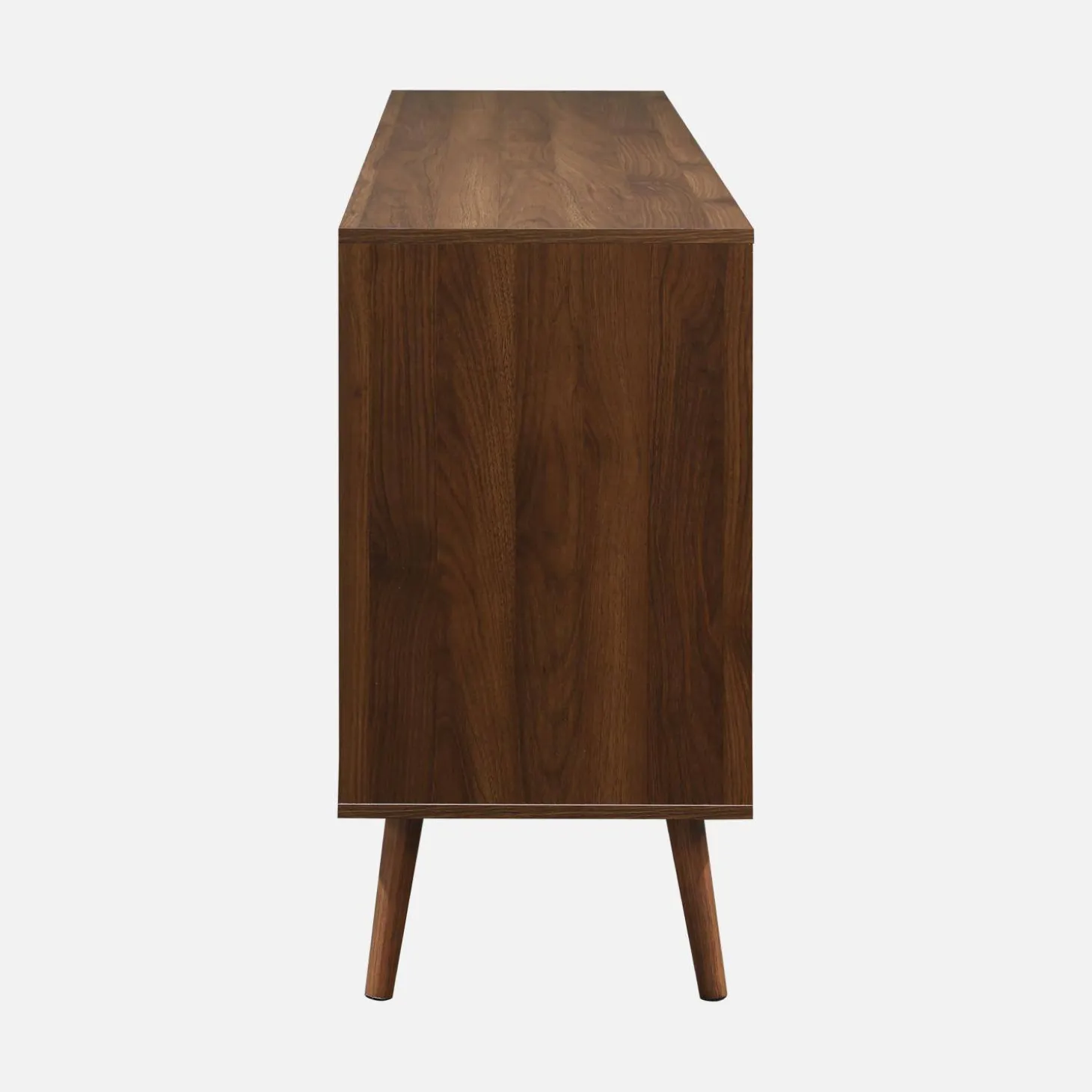 160cm walnut wood-effect sideboard