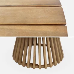 80cm wooden coffee table, indoor/outdoor