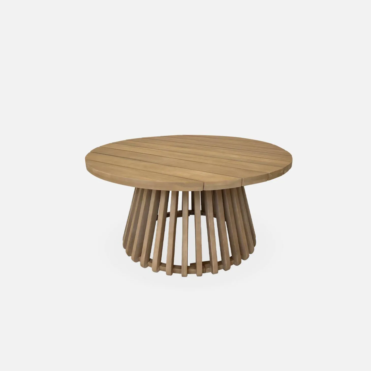 80cm wooden coffee table, indoor/outdoor