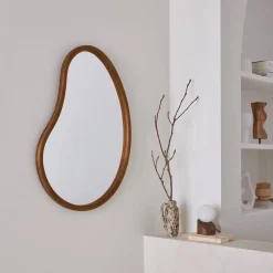 85cm wooden mirror
