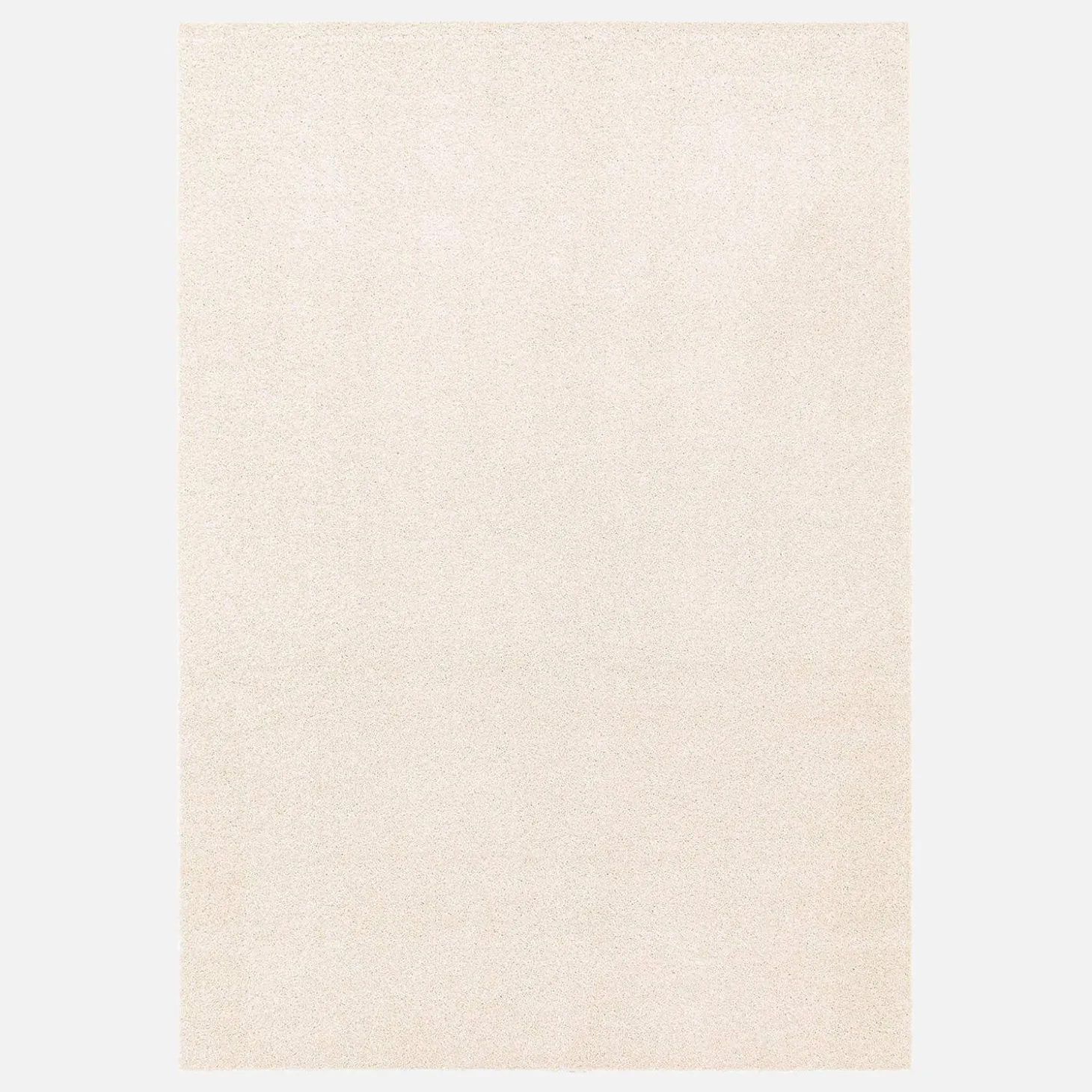 Cream boucle washable interior rug