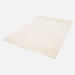 Cream boucle washable interior rug