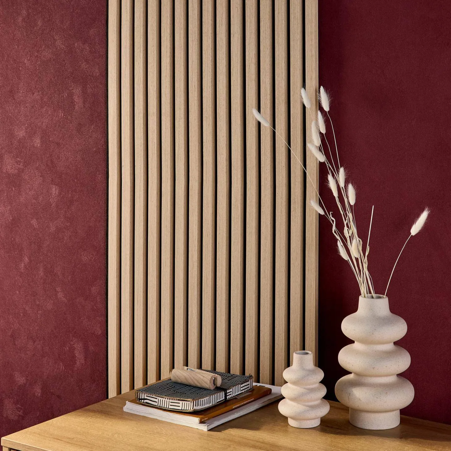 Decorative acoustic wall panels