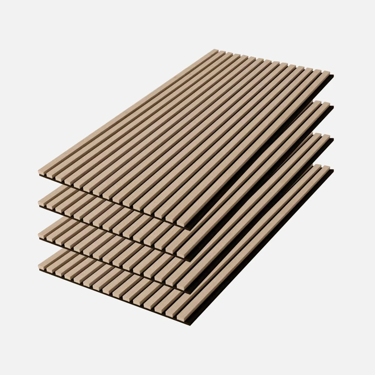 Decorative acoustic wall panels