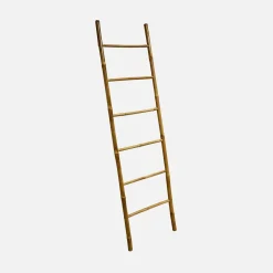 Decorative bamboo ladder with 6 uprights