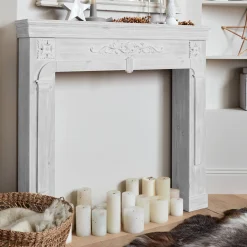 Decorative fireplace surround