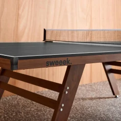 Deluxe indoor table tennis table with 2 bats and 3 balls