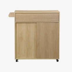 1-drawer kitchen wooden effect sideboard with 2 doors