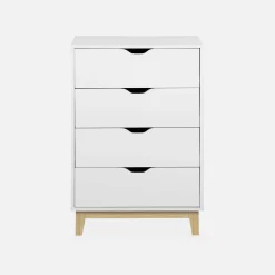 4-drawer scandi-style chest