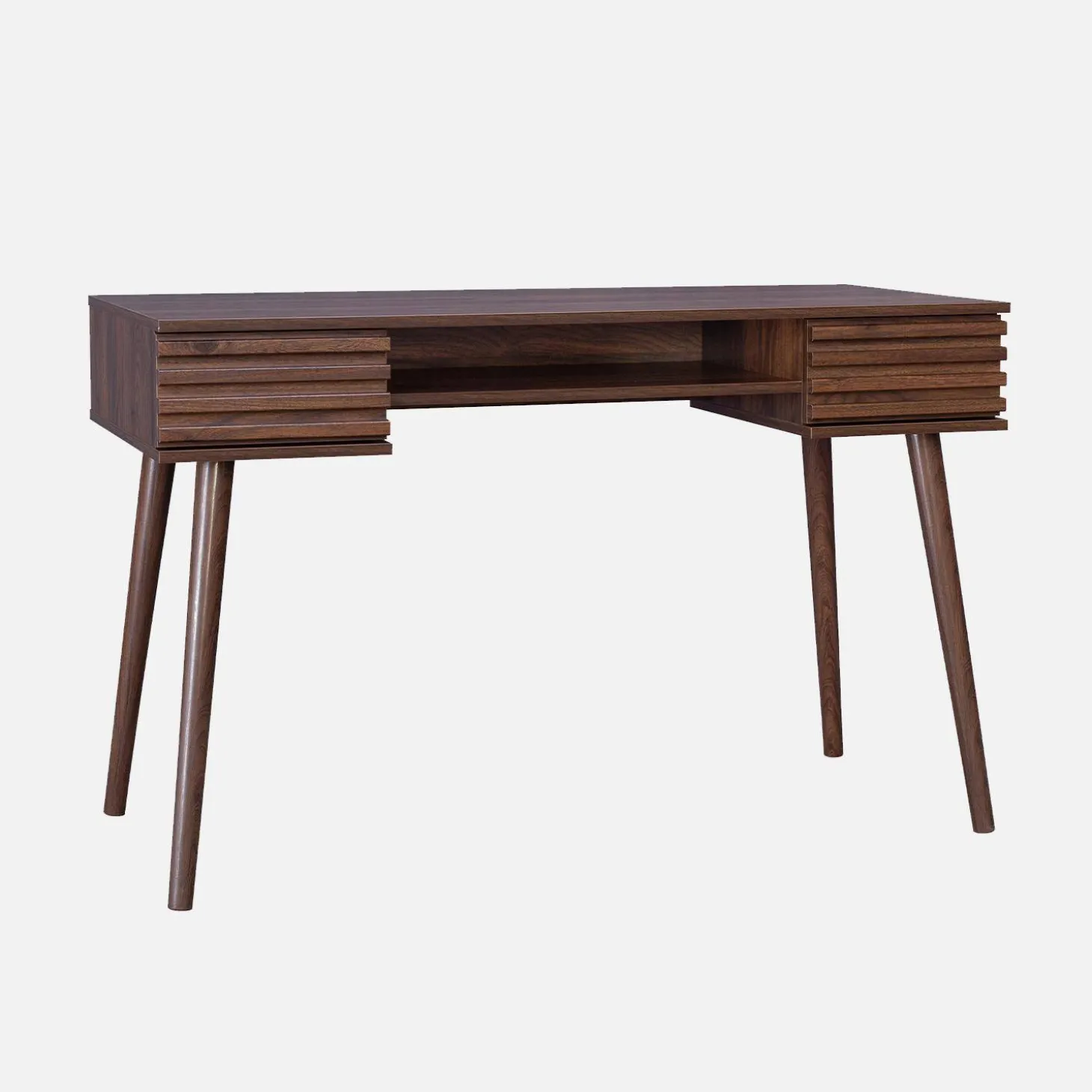 2-drawers wooden effect desk