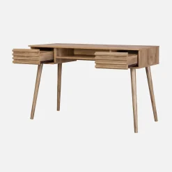 2-drawers wooden effect desk