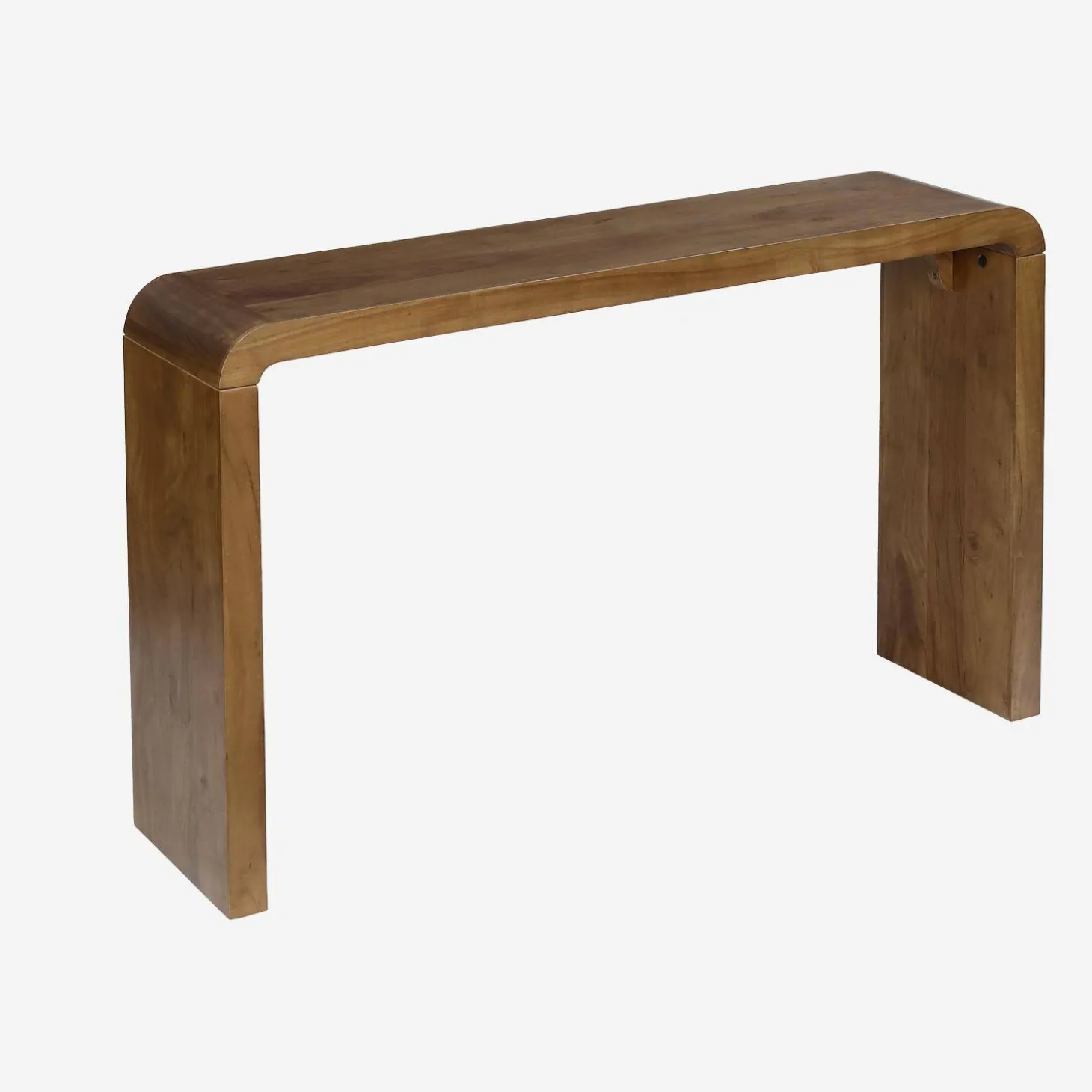 Exotic Acacia Wood Console