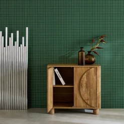 Exotic buffet wood effect 2 doors 80cm
