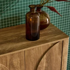 Exotic buffet wood effect 2 doors 80cm