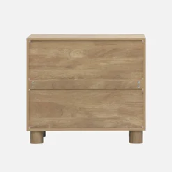 Exotic buffet wood effect 2 doors 80cm