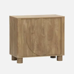 Exotic buffet wood effect 2 doors 80cm