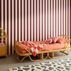 Exotic children's bed 90 x 190 cm rattan
