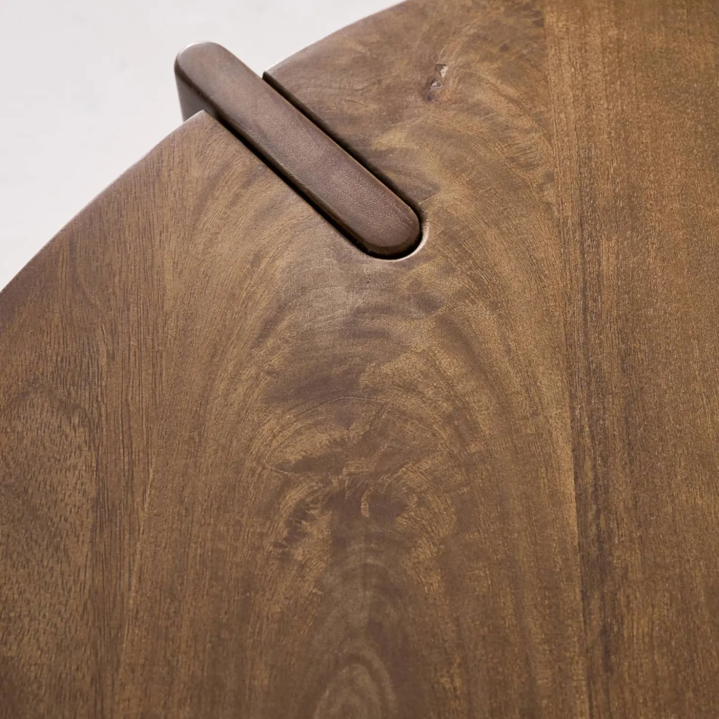 Exotic Round Solid Wood Coffee Table