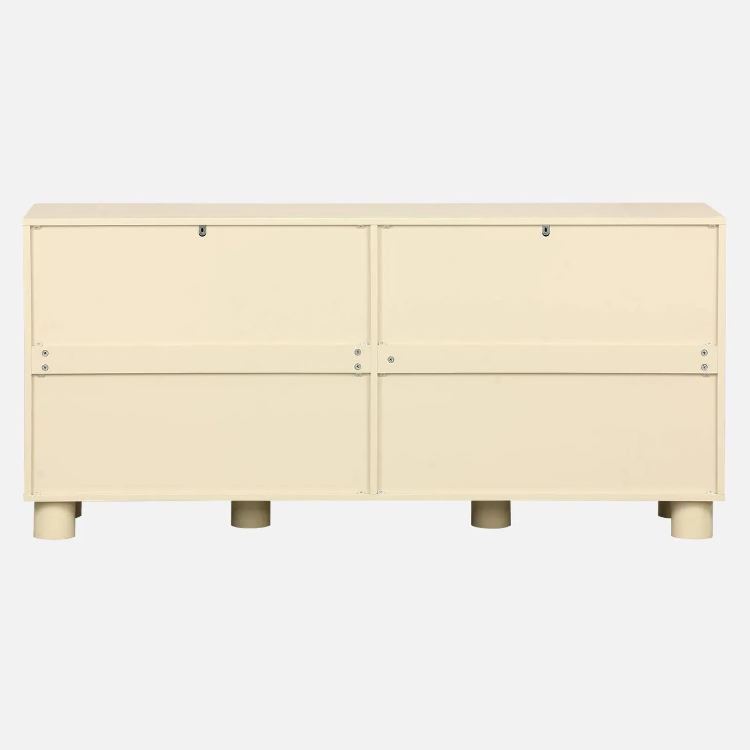 Exotic sideboard wood decor 4 doors 155cm