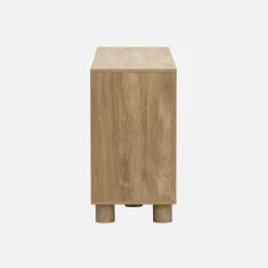 Exotic sideboard wood decor 4 doors 155cm