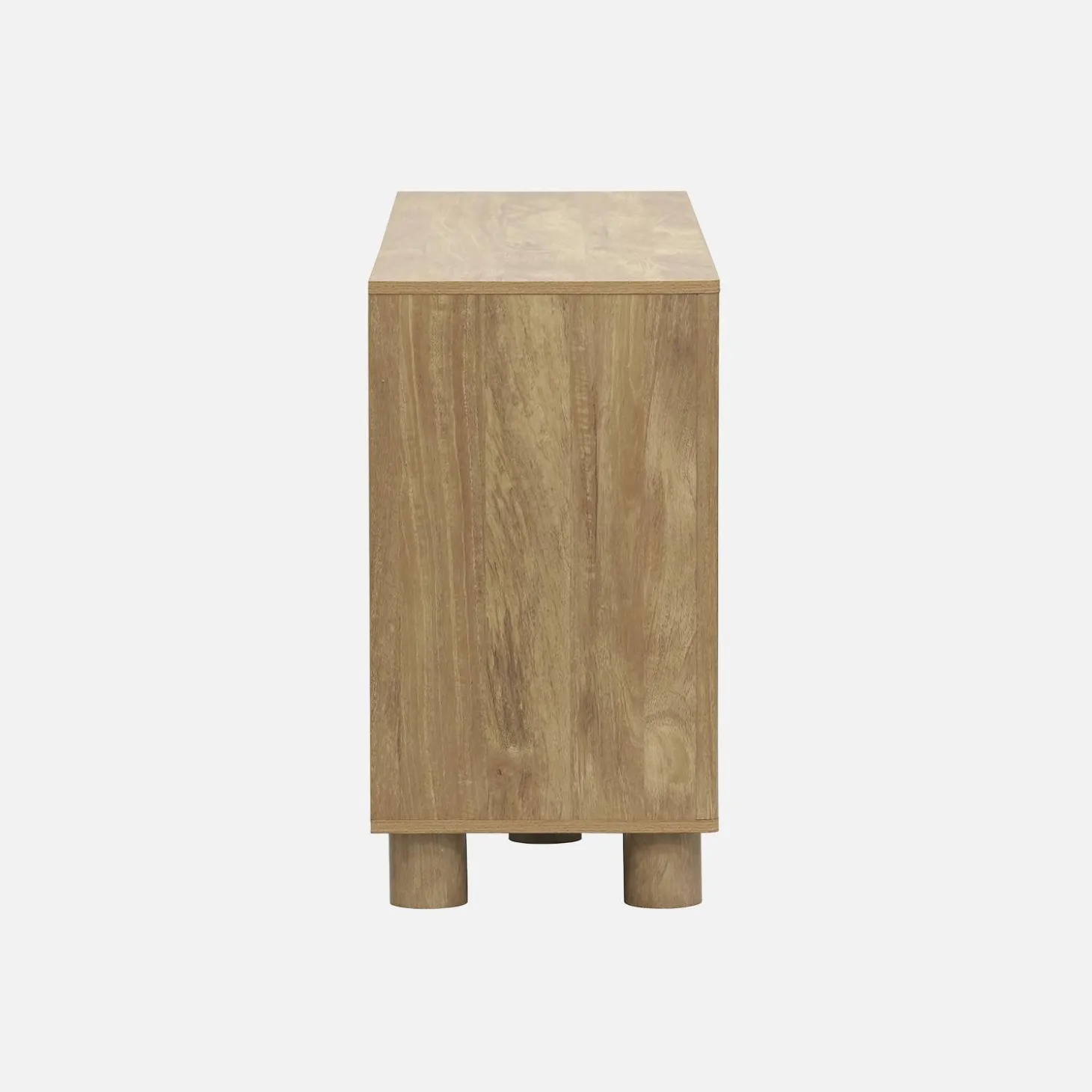 Exotic sideboard wood decor 4 doors 155cm