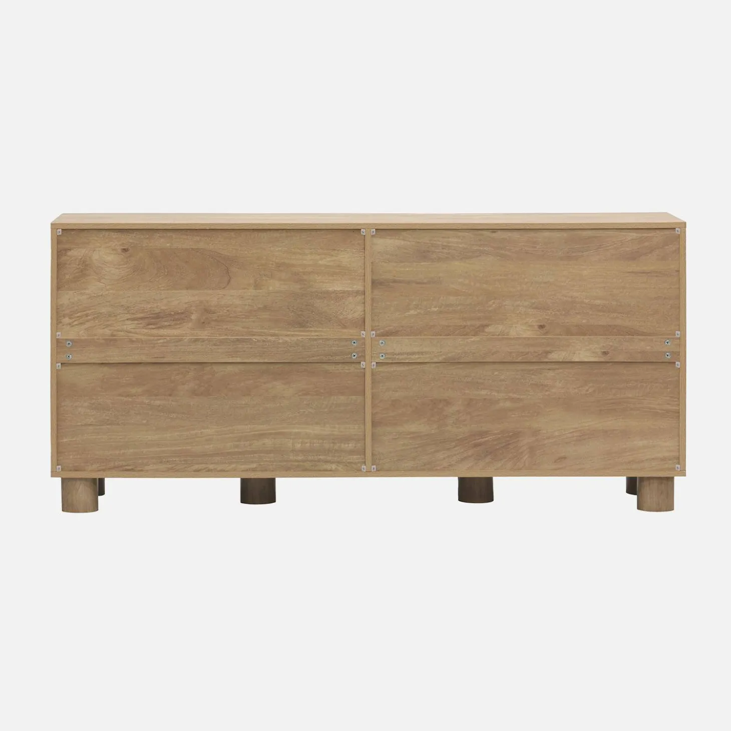Exotic sideboard wood decor 4 doors 155cm