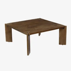 Exotic Square Solid Wood Coffee Table