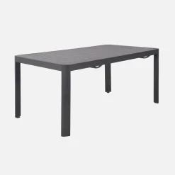Extendable aluminium garden table 8-10 seats