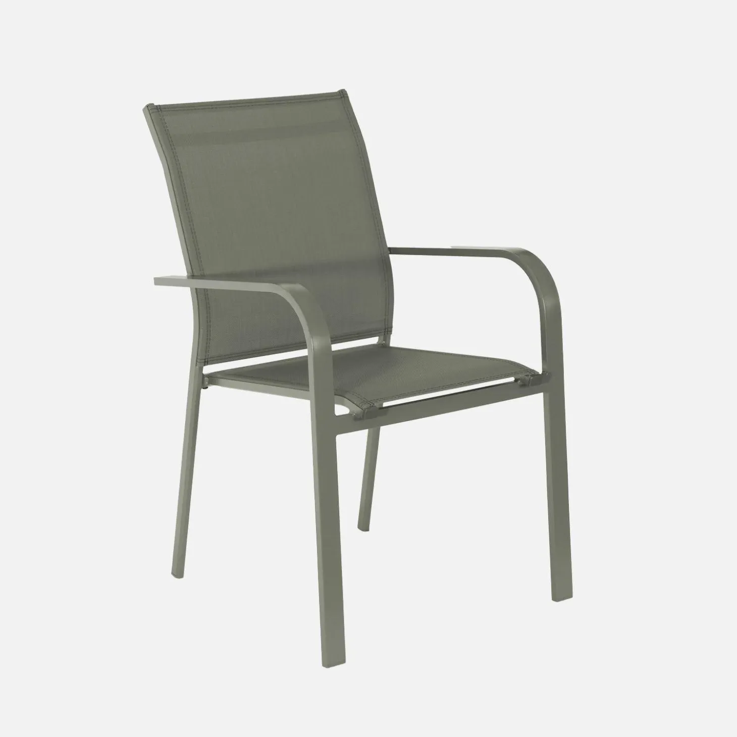 Extendable garden table aluminium + 12 seats