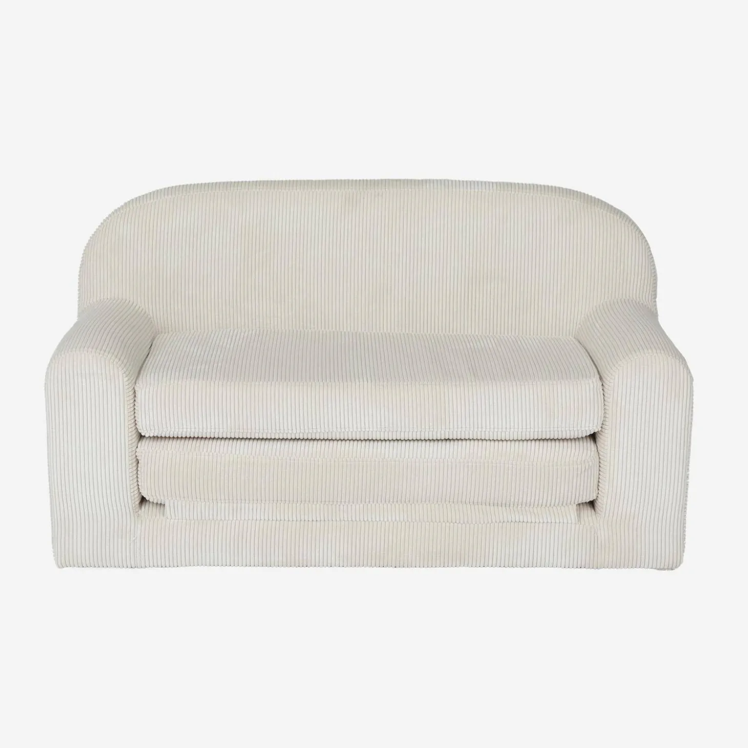 Foldable children's sofa bed corduroy