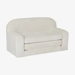 Foldable children's sofa bed corduroy