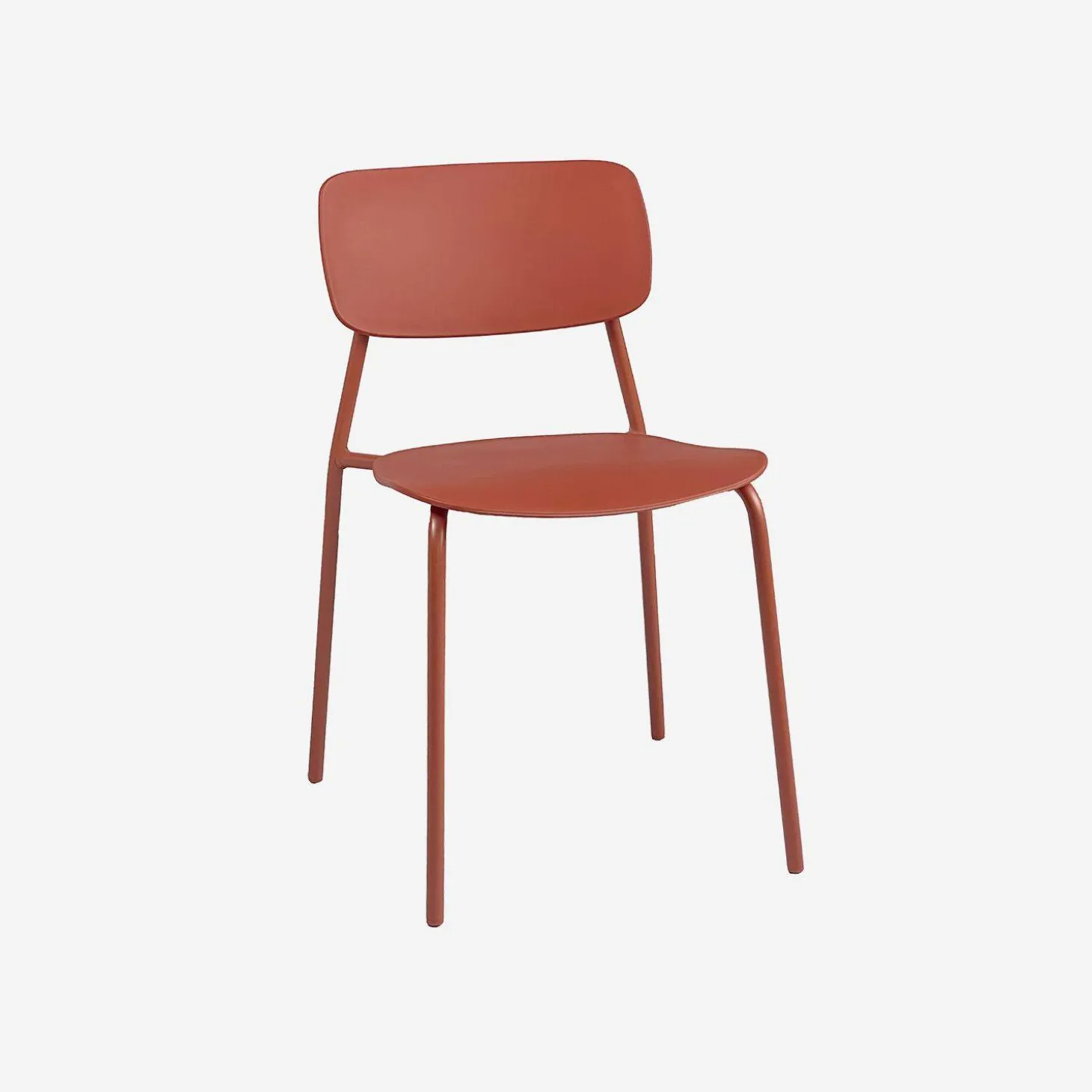 Folding metal garden table + 6 chairs