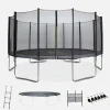 16ft trampoline with accessory kit
