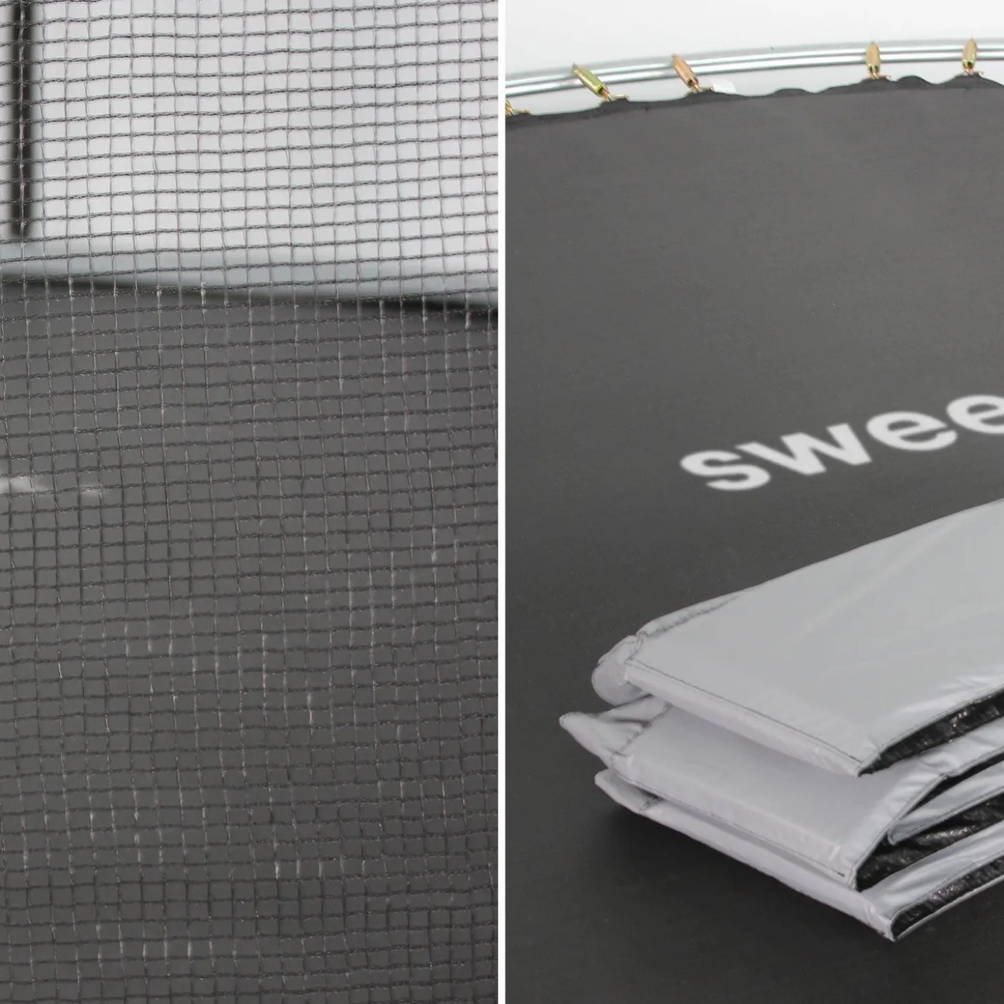 10ft trampoline with safety net
