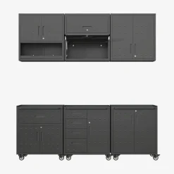 Garage storage furniture 6 steel units
