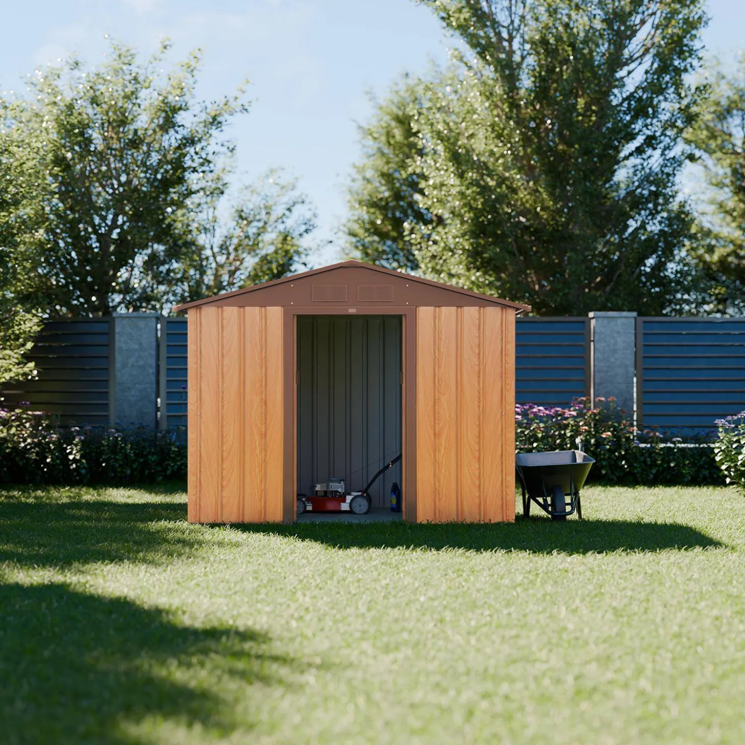 Garden shelter 2.71m² with anchor kit