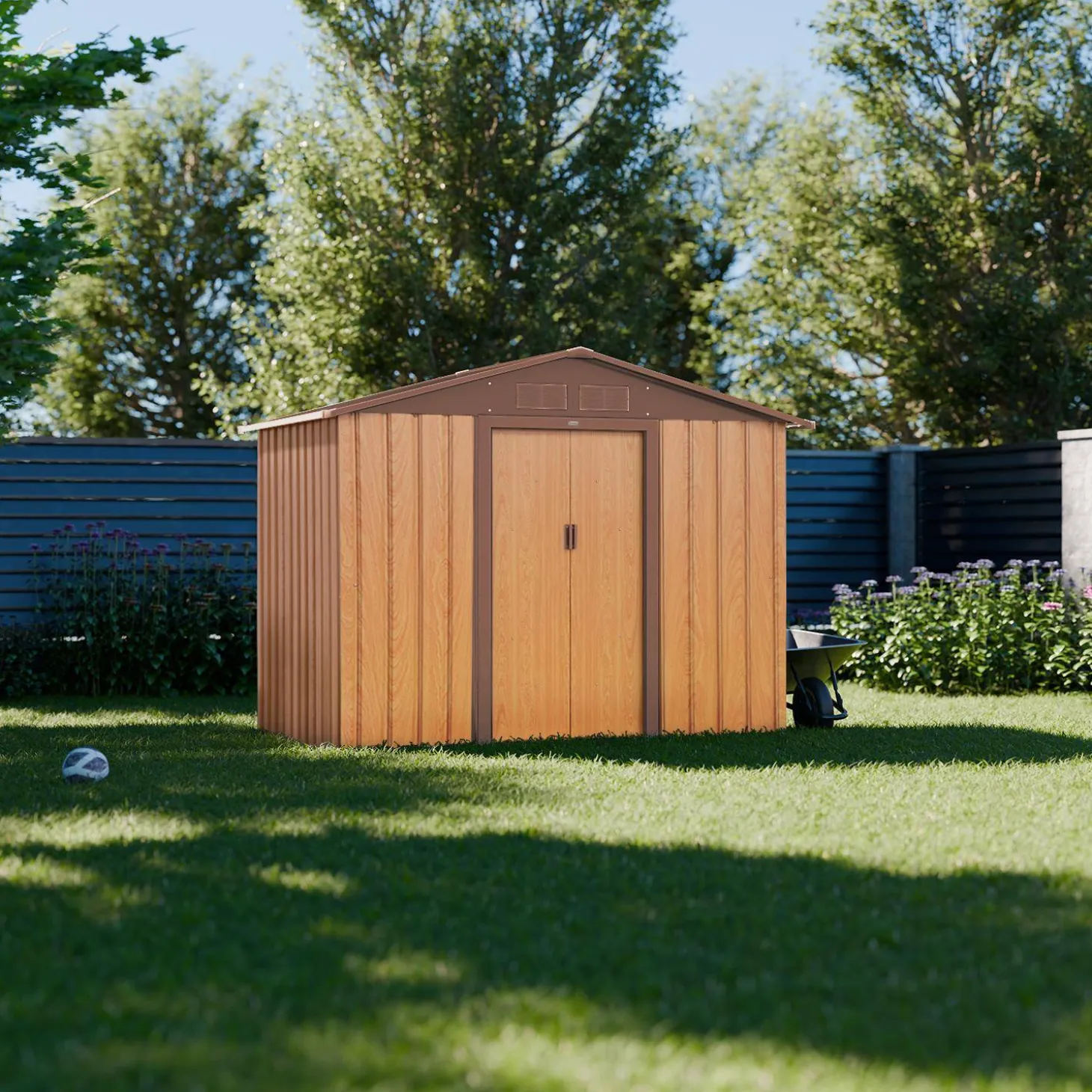 Garden shelter 2.71m² with anchor kit