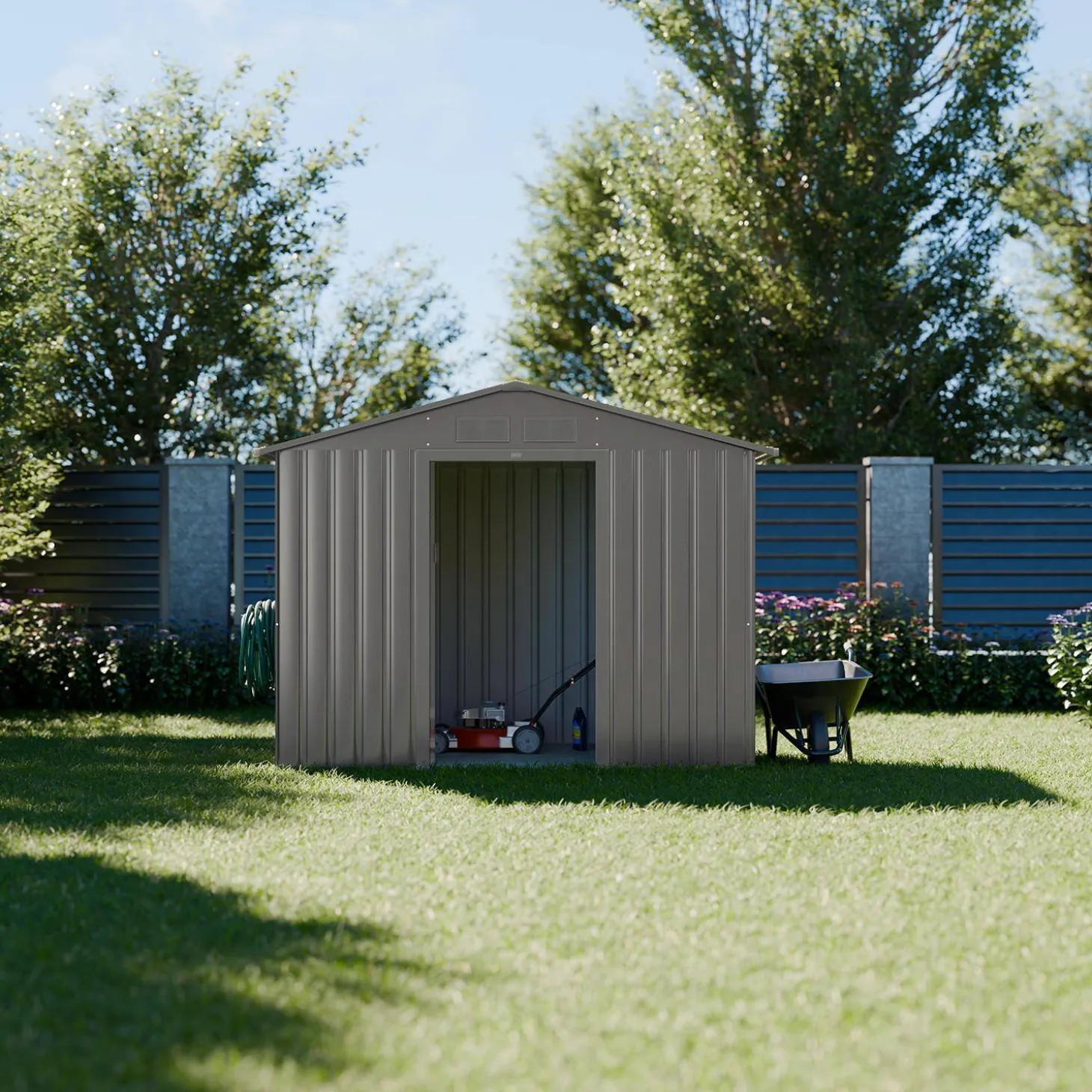 Garden shelter 2.71m² with anchor kit