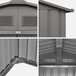 Garden shelter 2.71m² with anchor kit